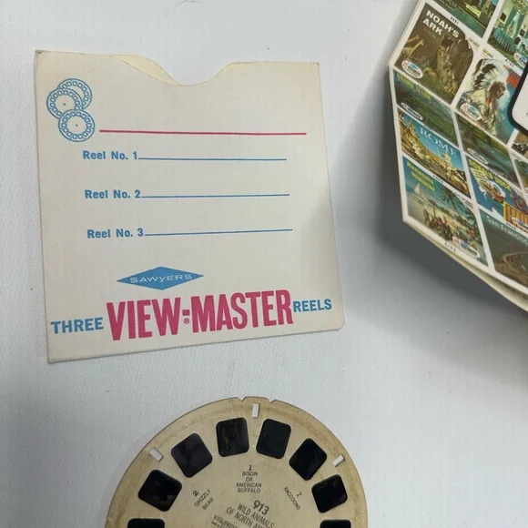 BUNDLE VTG View Master Slides and Memorabilia, 11 Items Disney Nature Culture - Picture 6 of 7